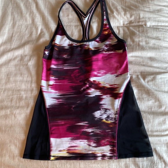 Lululemon Cool Racerback *Shine On Pigment Berry Rumble Multi 12 - Picture 3 of 3